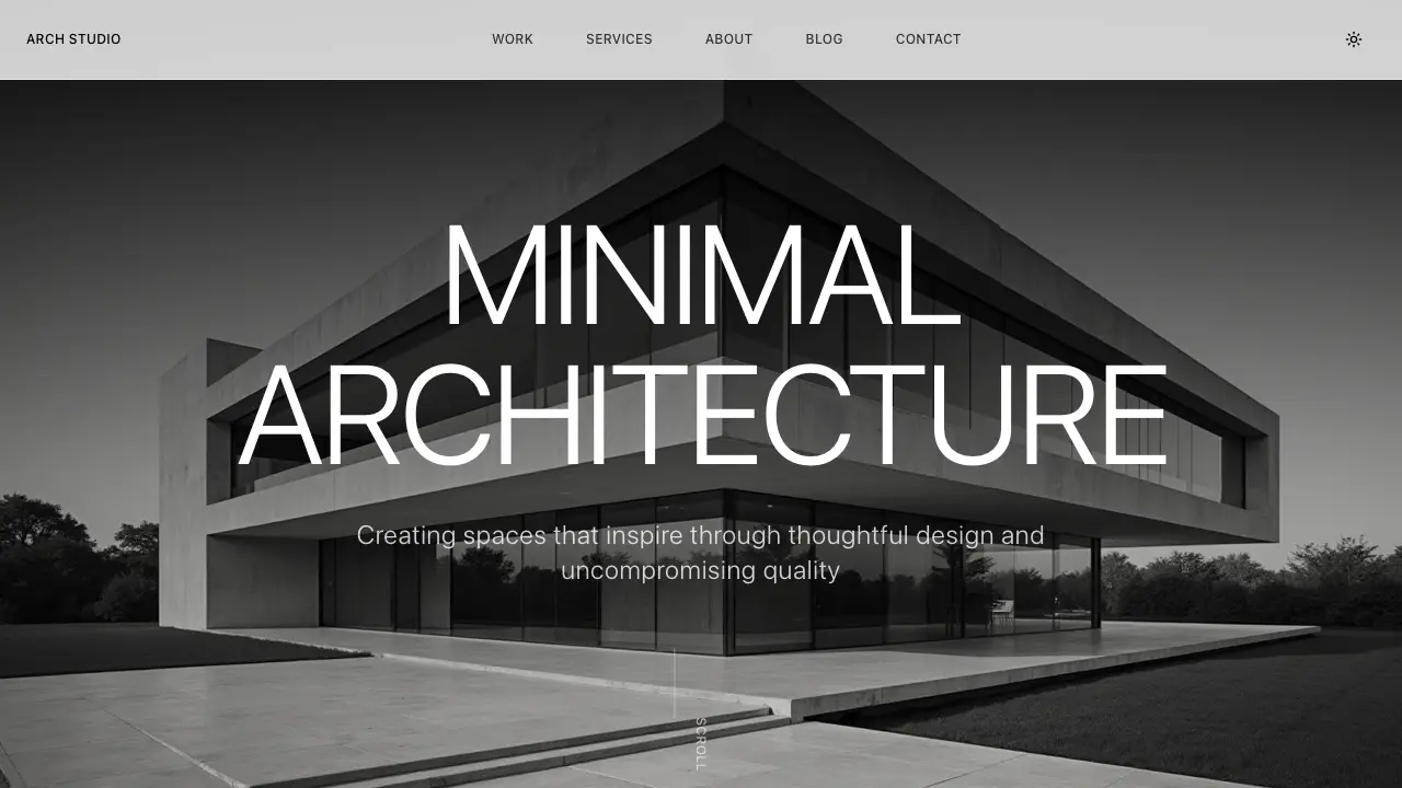 Loading preview of Architect portfolio